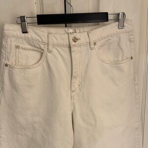 Frame Low Slung Barrel in Cream - Excellent Condition